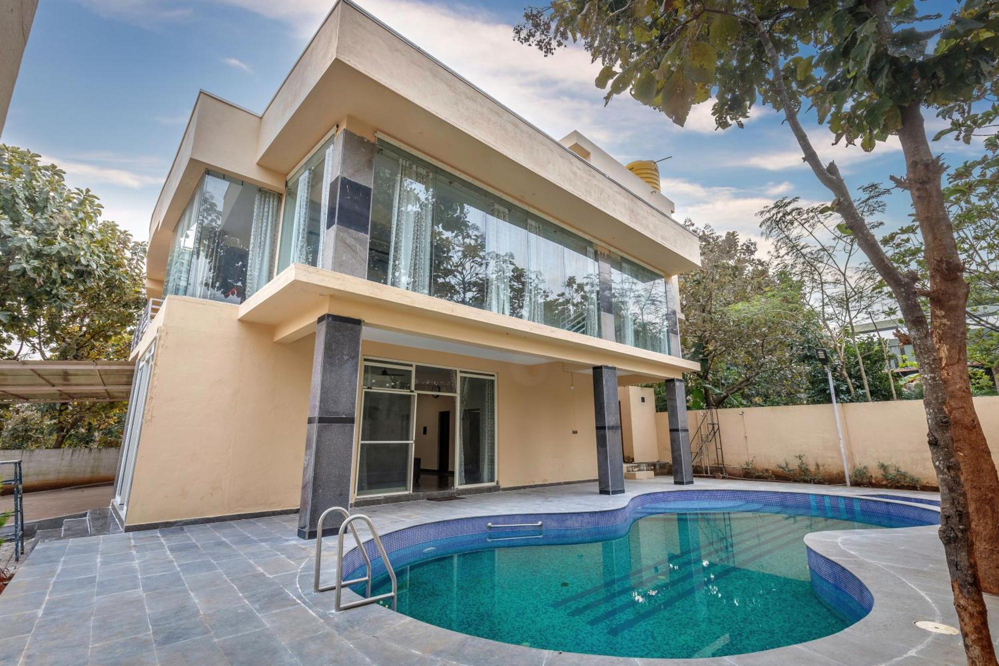 Villa Exotica By Stayjade5Bhkpoolacprojector Denkanikottai Buitenkant foto
